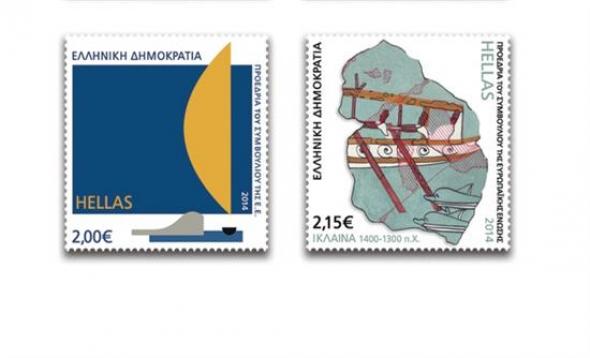 Γραμματόσημα για την ελληνική Προεδρία  - Media