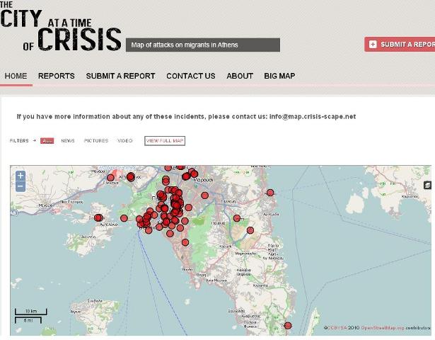 Ο Guardian καταγράφει τις επιθέσεις της Χρυσής Αυγής

 - Media