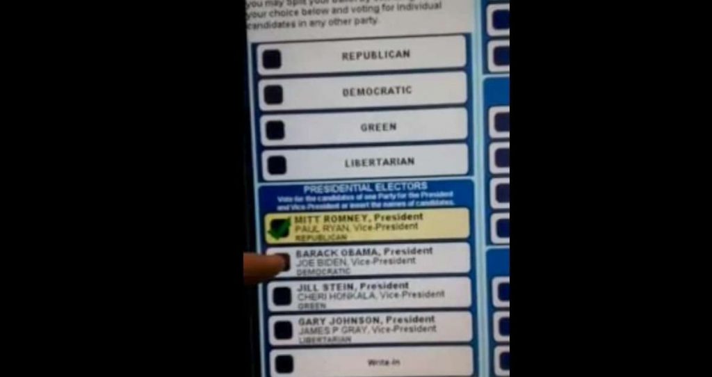 Χαμός στα social media με βίντεο που δείχνει εκλογικό μηχάνημα στις ΗΠΑ να αλλάζει την ψήφο πολίτη - Media