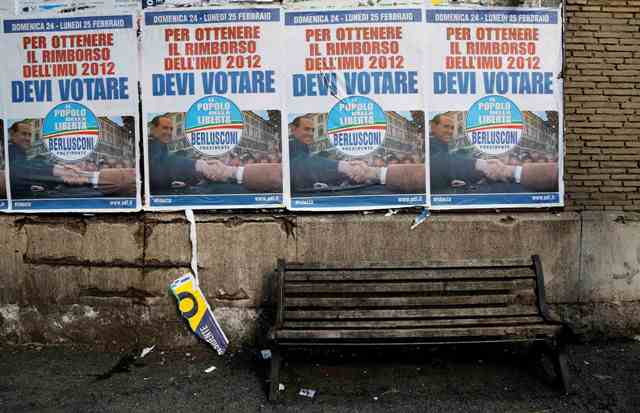 Αβεβαιότητα μετά τις εκλογές στην Ιταλία - Media
