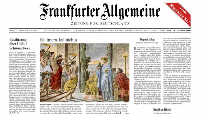 FAZ: Kalimera, Kalinichta - Media