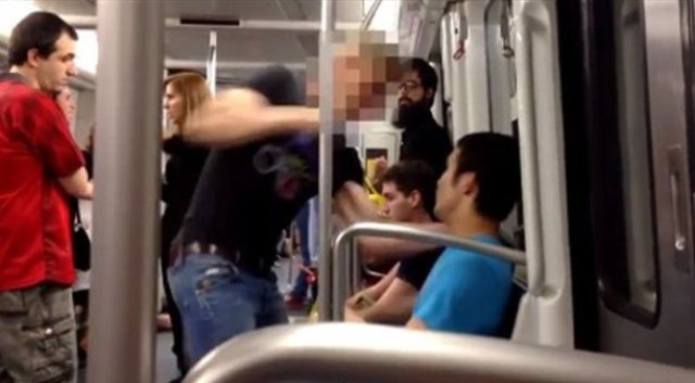 Επίθεση Νεοναζί σε Κινέζο στο μετρό της Βαρκελώνης(Video) - Media