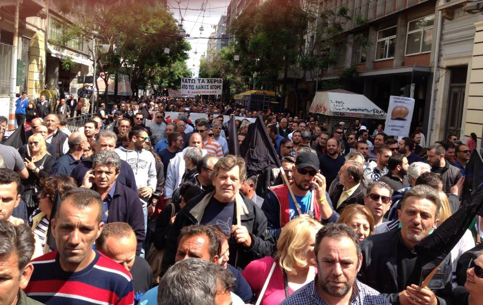 Ολοκληρώθηκε η συγκέντρωση διαμαρτυρίας των πωλητών και παραγωγών λαϊκών αγορών - Media