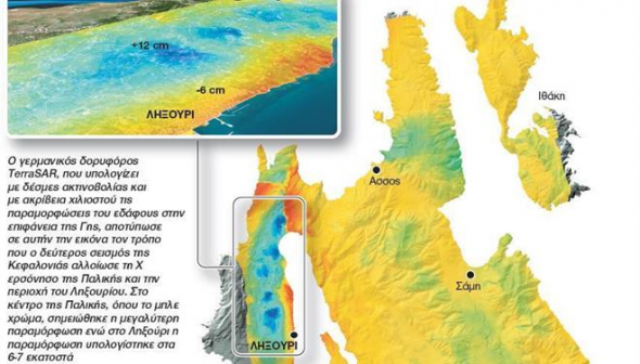 Άλλαξε θέση στο χάρτη το Ληξούρι μετά τους σεισμούς! - Media