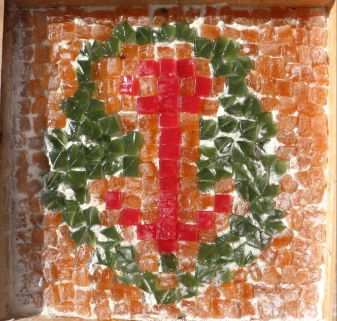 Ψηφιδωτά από 10.000 λουκούμια στη Σύρο - Media