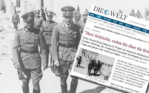 «Welt» σε Σόιμπλε: Μιλήστε για τα χρέη του πολέμου - Media