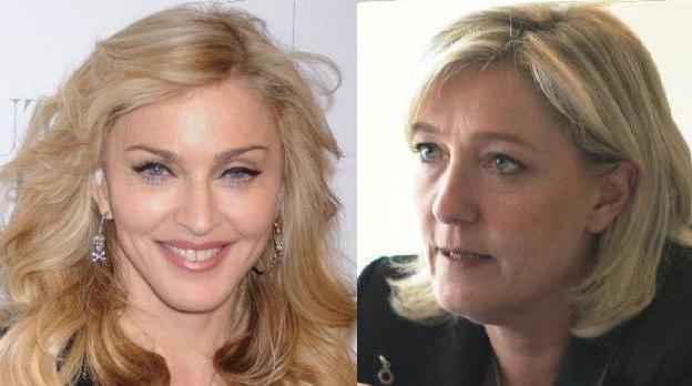 Μαντόνα Vs Μαρίν Λεπέν - Media