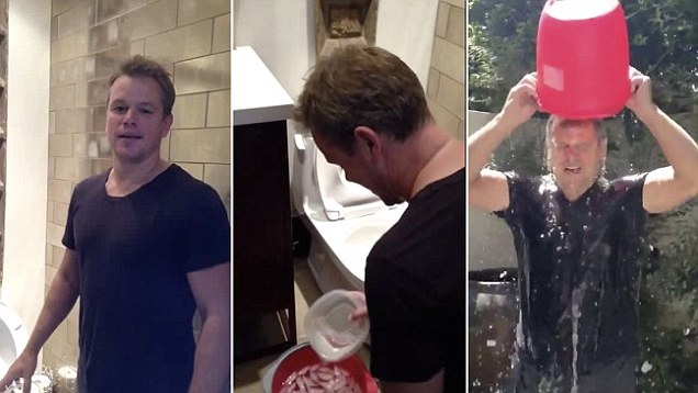 Το αηδιαστικό ice-bucket του Ματ Ντέμον με νερό από …τουαλέτα. Γιατί το έκανε; (Video) - Media