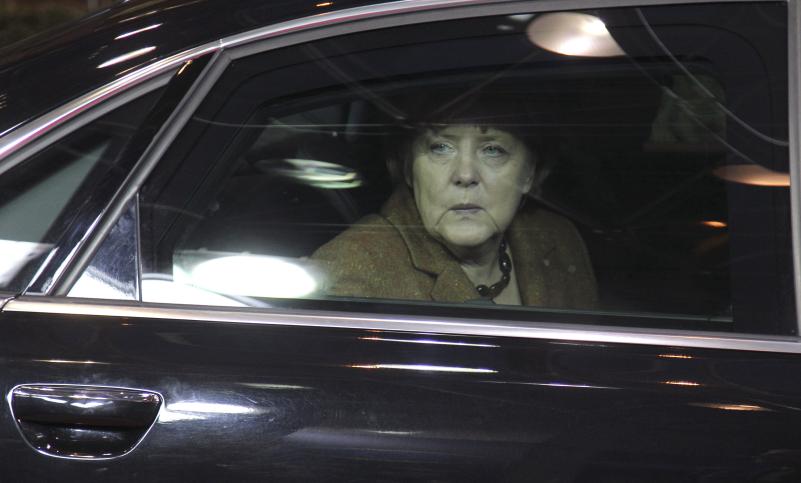 Τροχαίο ατύχημα για την Άνγκελα Μέρκελ - Media