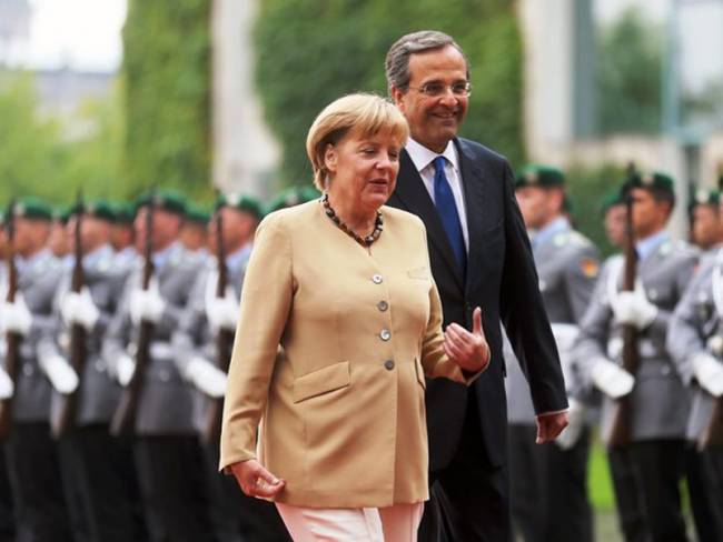 Συνάντηση Μέρκελ – Σαμαρά στο Βερολίνο - Media