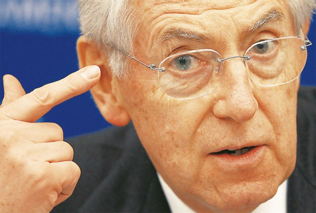 «Παρών» και με τους όρους του δηλώνει ο Μάριο Μόντι. - Media