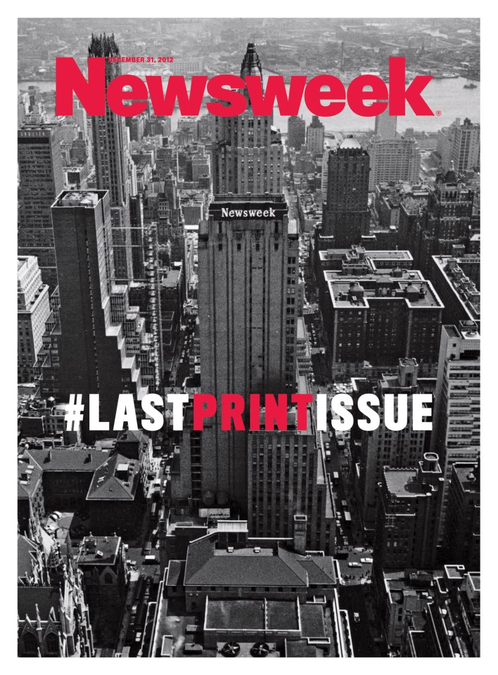 Τελευταίο αντίο στο έντυπο «Newsweek» - Media