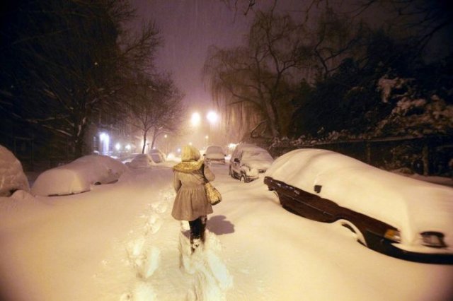 Πάγωσε η ανατολική ακτή των ΗΠΑ - Media
