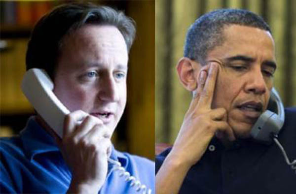 Στρατιωτικές επιλογές για τη Συρία εξέτασαν Ομπάμα και Κάμερον - Media