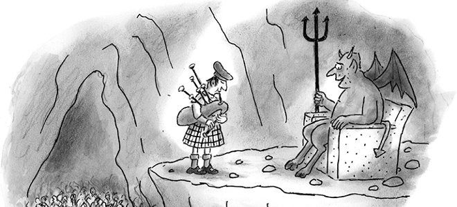 Τα «πικρόχολα» σκίτσα του New Yorker για τους Σκωτσέζους - Media