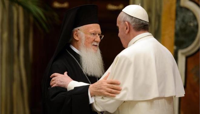 Κοινή Διακήρυξη υπογράφουν στα Ιεροσόλυμα Οικουμενικός Πατριάρχης και Πάπας Φραγκίσκος - Media