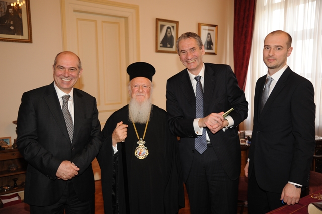 Επίσκεψη της διοίκησης ΟΠΑΠ στο Οικουμενικό Πατριαρχείο  - Media