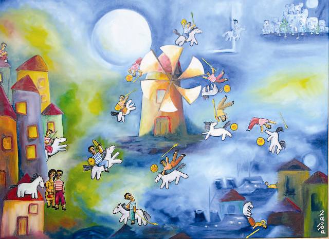 Ο Νίκος Ζάρρας μας ξεναγεί με... δύο πινέλα - Media