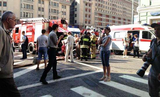 Τραυματίες σε πυρκαγιά στο μετρό της Μόσχας - Media