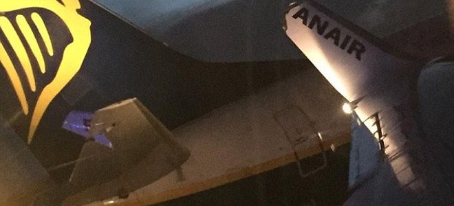 Αεροπλάνα της Ryanair συγκρούστηκαν μεταξύ τους (Video + Photos) - Media