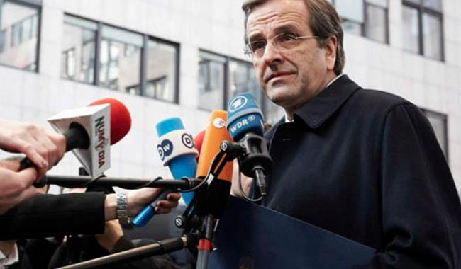 Ο Σαμαράς δηλώνει ότι η Ελλάδα κερδίζει τη μάχη… - Media