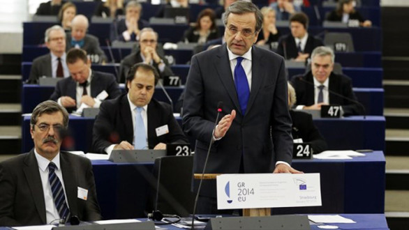 Επίθεση ακροδεξιών ευρωβουλευτών στον Σαμαρά για την Χρυσή Αυγή - Media