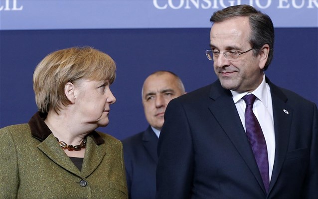 Συναντάται με Μέρκελ στις Βρυξέλλες ο Σαμαράς - Media