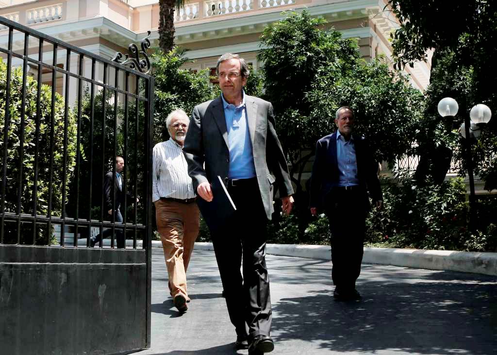 Συναντήσεις Σαμαρά με Cosco - Media