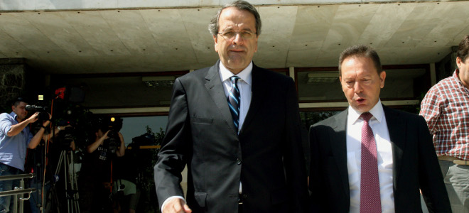 Στις Βρυξέλλες Σαμαράς και Στουρνάρας - Media