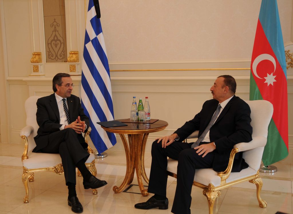Στο Αζερμπαϊτζάν ο Σαμαράς - Media