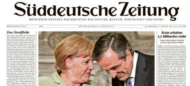Σαμαράς στη «Sueddeutsche Zeitung»: Ενέσεις «Success Story»
 - Media