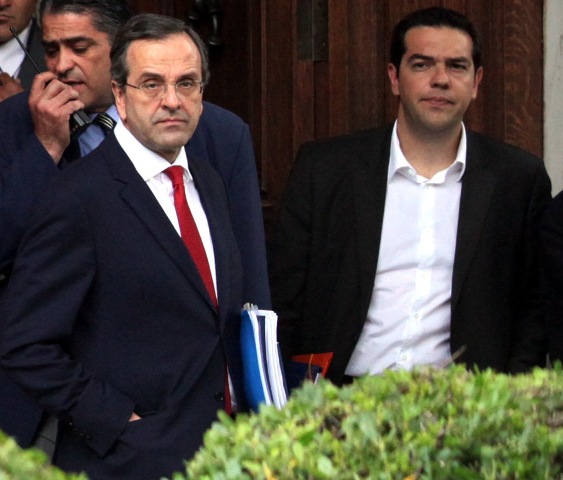 Η ανασφάλεια του Σαμαρά και η βεβαιότητα του Τσίπρα - Media