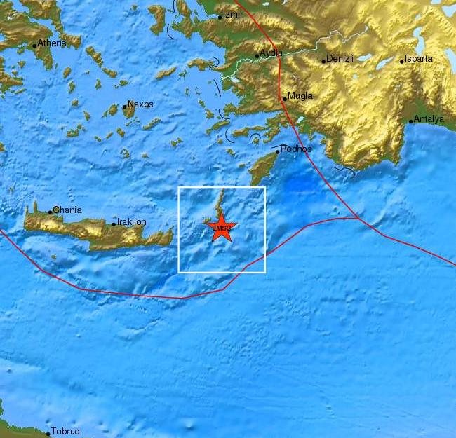 Σεισμός 4,3 Ρίχτερ στην Κάρπαθο - Media