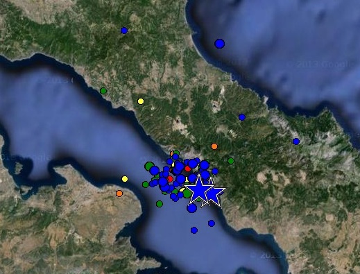 Ομαλά εξελίσσεται η μετασειμική δραστηριότητα στον Ευβοικό - Media