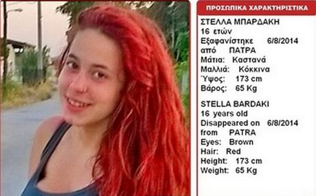 Βρέθηκε η 16χρονη Στέλλα Μπαρδάκη, που είχε εξαφανιστεί στις 6 Αυγούστου - Media