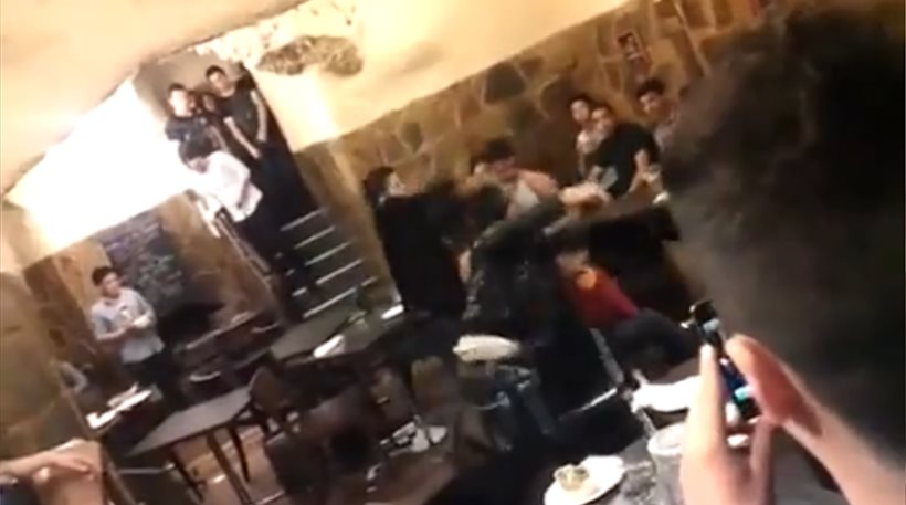Ξύλο σε ελληνική ταβέρνα στη Μελβούρνη (Video) - Media