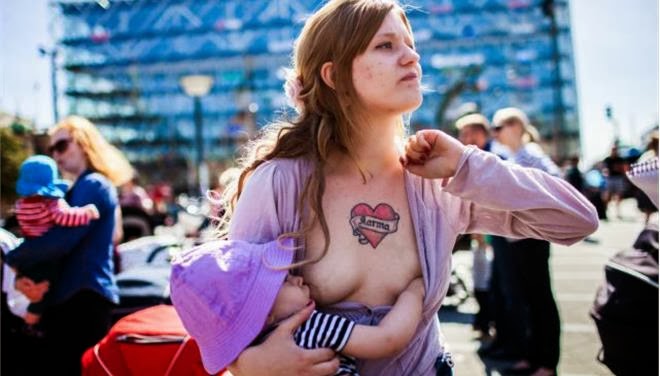 Δημόσιος θηλασμός σε 50 πόλεις της Ελλάδας - Media