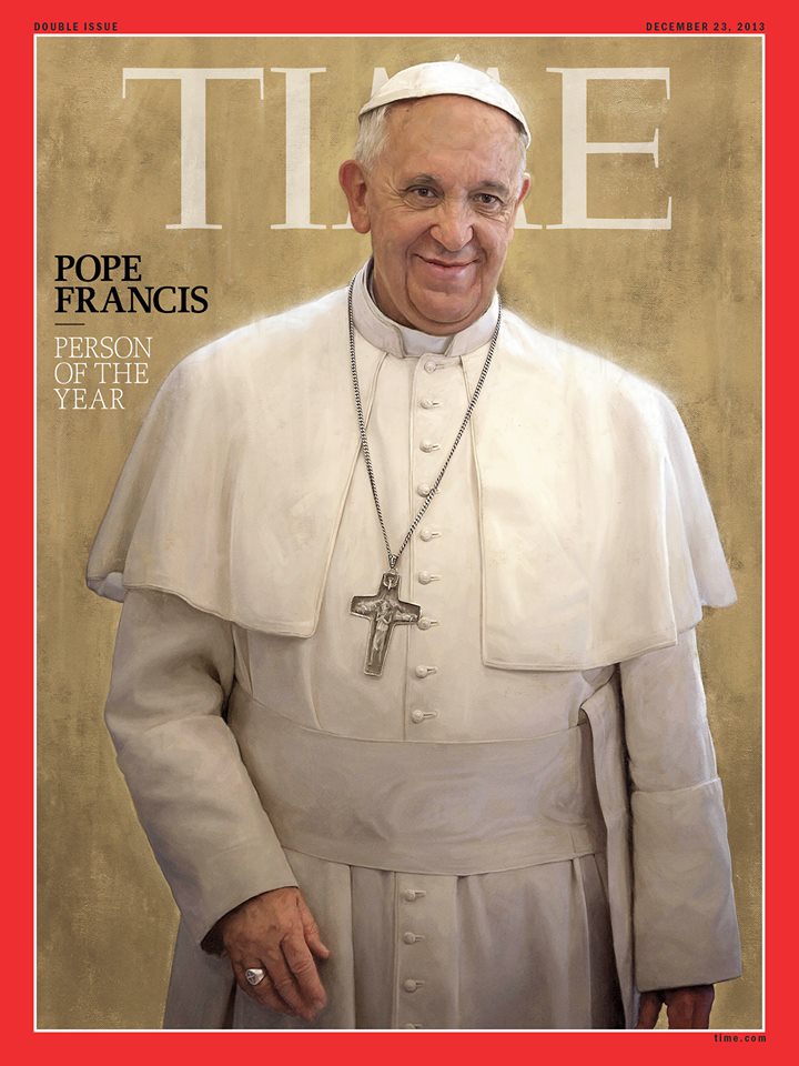 Πρόσωπο της χρονιάς ο Πάπας σύμφωνα με το ΤΙΜΕ - Media