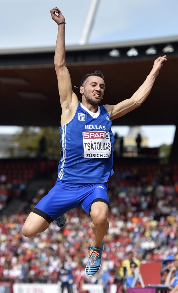 Ασημένιο μετάλλιο στο μήκος ο Τσάτουμας στο Ευρωπαϊκό πρωτάθλημα στίβου της Ζυρίχης - Media