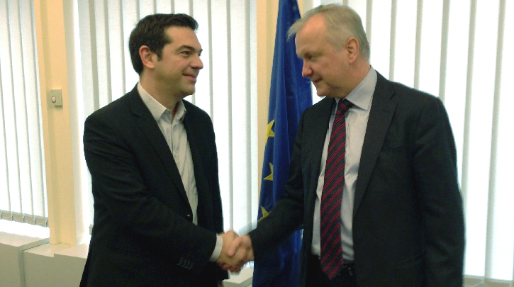 Τσίπρας σε Όλι Ρεν: Οι κόκκινες γραμμές μπαίνουν από την κοινωνία όχι από την κυβέρνηση (Video) - Media