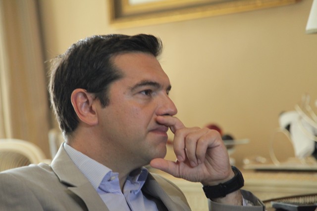 Επίσκεψη Τσίπρα στο ΣΔΟΕ - Media