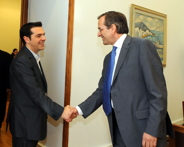 Θετικός ο ΣΥΡΙΖΑ σε συνάντηση Τσίπρα-Σαμαρά – «Όχι» στην παρουσία Βενιζέλου - Media