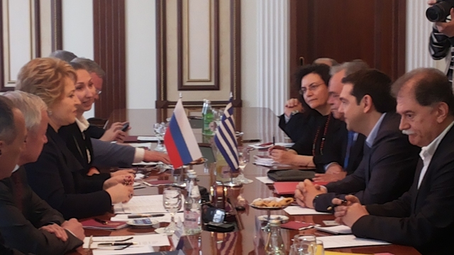 Θετικό κλίμα στις επαφές Τσίπρα στη Μόσχα - Media