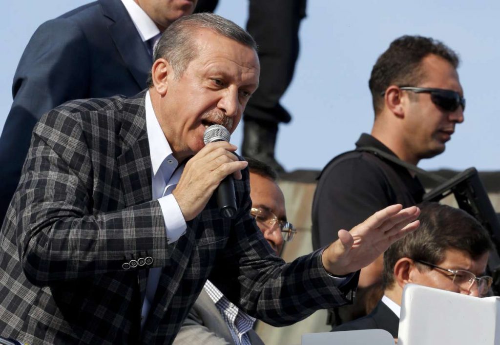 Ο Ερντογάν δηλώνει ότι «εξαντλείται» η υπομονή του - Media