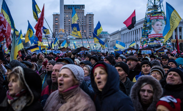 Νέα μεγάλη διαδήλωση στην Ουκρανία - Media