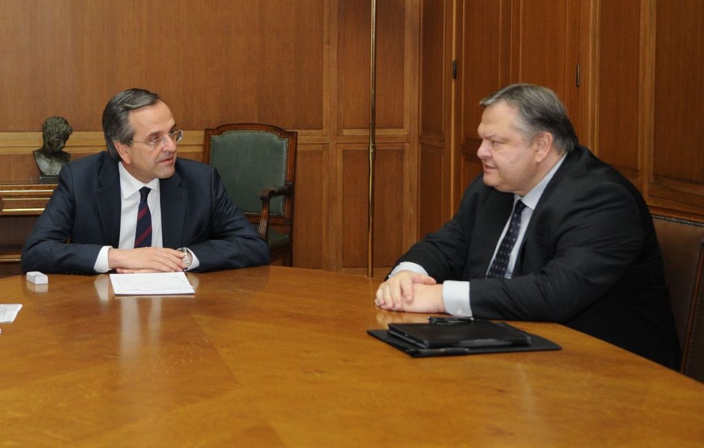 Συνάντηση Σαμαρά – Βενιζέλου - Media