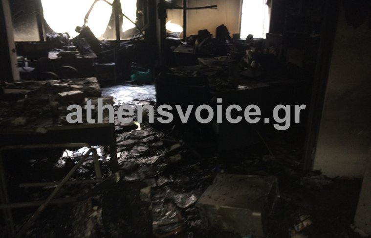 Ανάληψη ευθύνης για τον εμπρησμό στην Athens Voice - Media