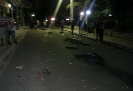 Επεισόδια Χ.Α - αντιεξουσιαστών για μια... γλάστρα - Media