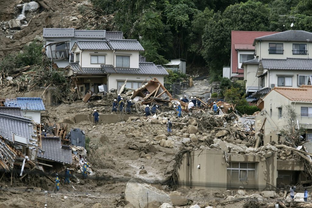 Στους 72 οι νεκροί από τις κατολισθήσεις στη Χιροσίμα - Media