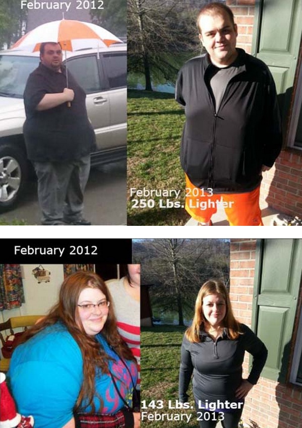 Η δύναμη της θέλησης: μαζί ζύγιζαν 422 κιλά και τώρα ζυγίζουν 185 - Media